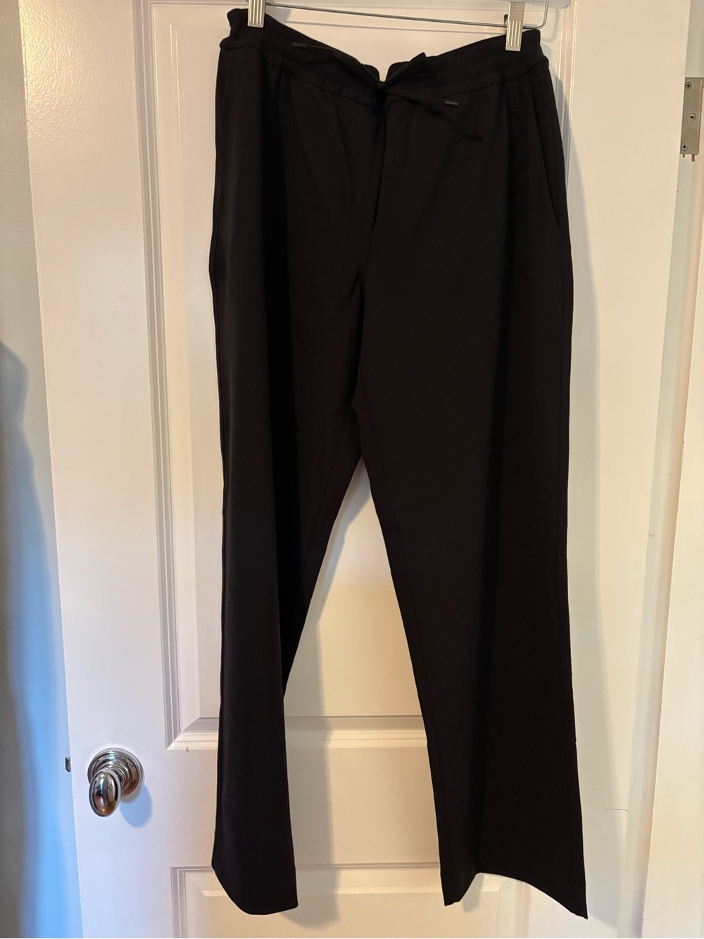 lululemon athletica Wide-Leg Drawstring Pants — Black